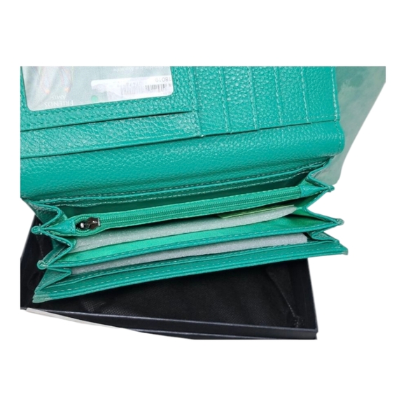 Maxine Noel Friends Amis Faux Leather Art Shoulder Bag And Wallet - Picture 13 of 13